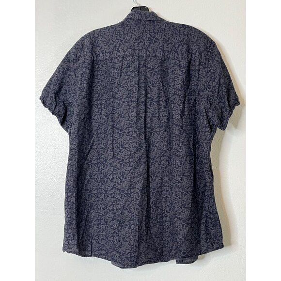 Marc Anthony Mens Luxury Slim Fit Short Sleeve Button-Up Shirt XL - Picture 5 of 5